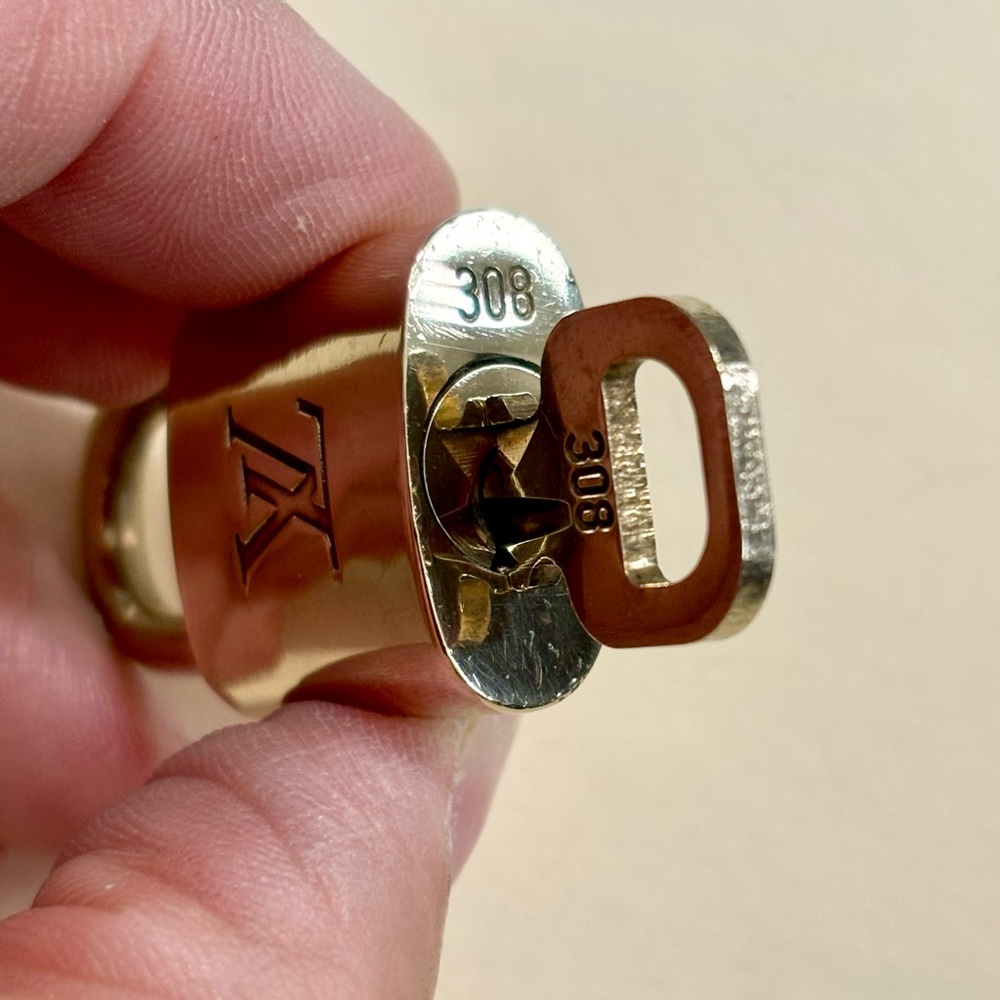 LOUIS VUITTON - Original Lock and Key for LV bag - #308 - Picture 4 of 5